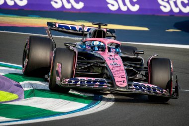 Jeddah, Suudi Arabistan. 17-20 Nisan 2025. Jeddah Corniche Pisti. Formula 1 STC Suudi Arabistan Grand Prix. Deneme 1. # 10 Pierre GASLY, FRA, BWT Alpine F1 Takımı.