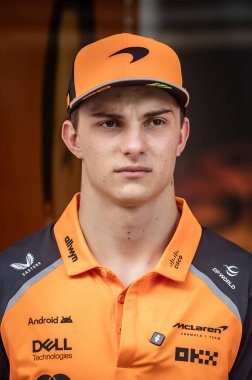 Jeddah, Suudi Arabistan. 17-20 Nisan 2025. Jeddah Corniche Pisti. Formula 1 STC Suudi Arabistan Grand Prix. Oscar PIASTRI, Mclaren.