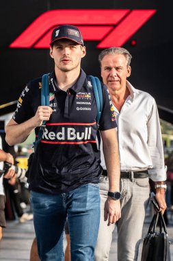 Jeddah, Suudi Arabistan. 17-20 Nisan 2025. Jeddah Corniche Pisti. Formula 1 STC Suudi Arabistan Grand Prix. Max VERSTAPPEN, Red Bull.