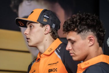 Jeddah, Suudi Arabistan. 17-20 Nisan 2025. Jeddah Corniche Pisti. Formula 1 STC Suudi Arabistan Grand Prix. Oscar PIASTRI, Mclaren.