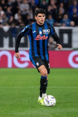 Bergamo, İtalya, 12 Mayıs 2025. Gewiss Stadyumu. İtalyan Serisi A Futbol Şampiyonası. Atalanta Roma 'ya karşı 2-1. Raoul Bellanova, Atalanta.