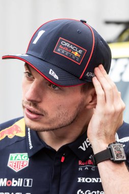 Monte Carlo, Monako Prensliği. 22-25 Mayıs 2025. Monako Grand Prix, F1 Dünya Şampiyonası. Max Verstappen, Kızıl Boğa.