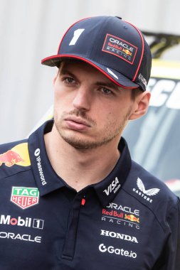 Monte Carlo, Monako Prensliği. 22-25 Mayıs 2025. Monako Grand Prix, F1 Dünya Şampiyonası. Max Verstappen, Kızıl Boğa.