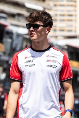 Monte Carlo, Monako Prensliği. 22-25 Mayıs 2025. Monako Grand Prix, F1 Dünya Şampiyonası. Oliver Bearman, Haas..