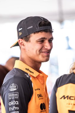 Monte Carlo, Monako Prensliği. 22-25 Mayıs 2025. Monako Grand Prix, F1 Dünya Şampiyonası. Lando Norris, Mclaren.