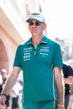 Monte Carlo, Monako Prensliği. 22-25 Mayıs 2025. Monako Grand Prix, F1 Dünya Şampiyonası. Adrian Newey, Teknik Direktör Aston Martin.