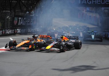 Monte Carlo, Monako Prensliği. 22-25 Mayıs 2025. Monako Grand Prix, F1 Dünya Şampiyonası. Yarış Başlat.