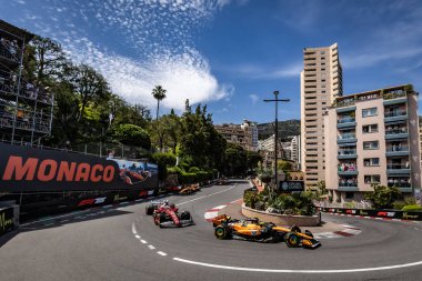 Monte Carlo, Monako Prensliği. 22-25 Mayıs 2025. Monako Grand Prix, F1 Dünya Şampiyonası. Yarış Başlat.