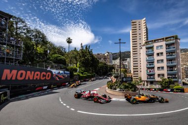Monte Carlo, Monako Prensliği. 22-25 Mayıs 2025. Monako Grand Prix, F1 Dünya Şampiyonası. Yarış Başlat.