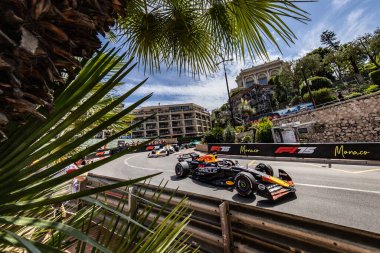 Monte Carlo, Monako Prensliği. 22-25 Mayıs 2025. Monako Grand Prix, F1 Dünya Şampiyonası. Max Verstappen, Kızıl Boğa.