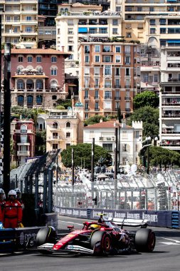 Monte Carlo, Monako Prensliği. 22-25 Mayıs 2025. Monako Grand Prix, F1 Dünya Şampiyonası. Lewis Hamilton, Ferrari.