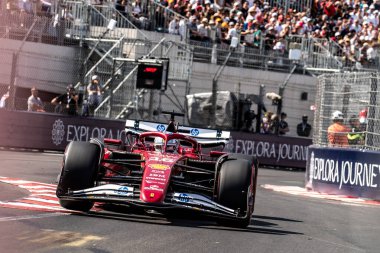 Monte Carlo, Monako Prensliği. 22-25 Mayıs 2025. Monako Grand Prix, F1 Dünya Şampiyonası. Charles Leclerc, Ferrari.