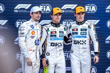 Monte Carlo, Monako Prensliği. 22-25 Mayıs 2025. Monako Grand Prix, F1 Dünya Şampiyonası. Lando Norris, Mclaren, Polonyalı.