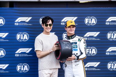 Monte Carlo, Monako Prensliği. 22-25 Mayıs 2025. Monako Grand Prix, F1 Dünya Şampiyonası. Lando Norris, Mclaren, Polonyalı.