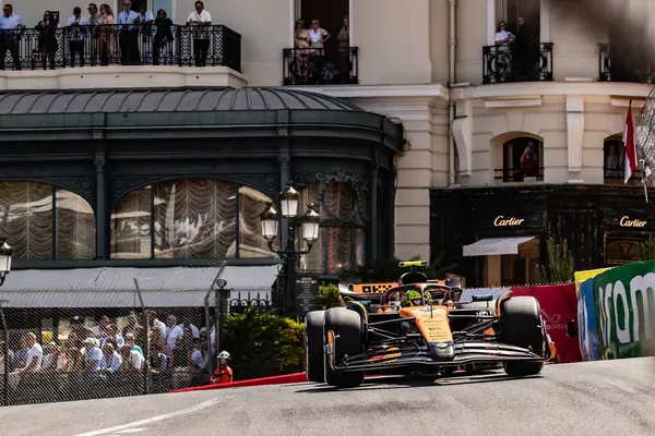 Monte Carlo, Monako Prensliği. 22-25 Mayıs 2025. Monako Grand Prix, F1 Dünya Şampiyonası. Lando Norris, Mclaren, yarışı kazandı..