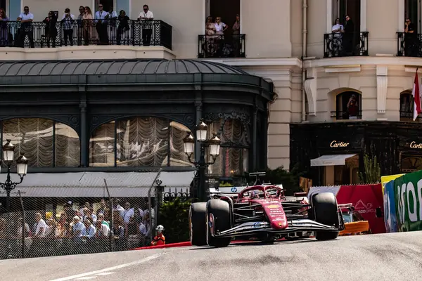 Monte Carlo, Monako Prensliği. 22-25 Mayıs 2025. Monako Grand Prix, F1 Dünya Şampiyonası. Charles Leclerc, Ferrari, ikinci..