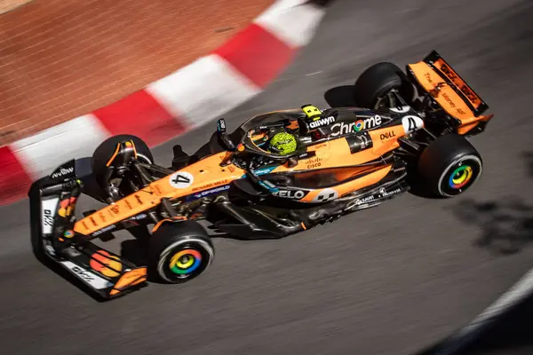 Monte Carlo, Monako Prensliği. 22-25 Mayıs 2025. Monako Grand Prix, F1 Dünya Şampiyonası. Lando Norris, Mclaren, yarışı kazandı..