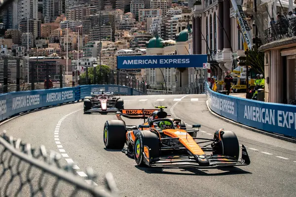 Monte Carlo, Monako Prensliği. 22-25 Mayıs 2025. Monako Grand Prix, F1 Dünya Şampiyonası. Lando Norris, Mclaren, yarışı kazandı..