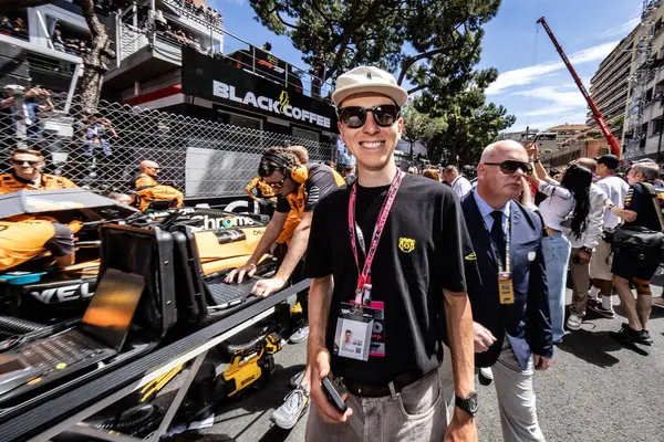 Monte Carlo, Monako Prensliği. 22-25 Mayıs 2025. Monako Grand Prix, F1 Dünya Şampiyonası. Tadej Pogacar, bisikletçi, dünya şampiyonu ve Giro ve Tur şampiyonu..