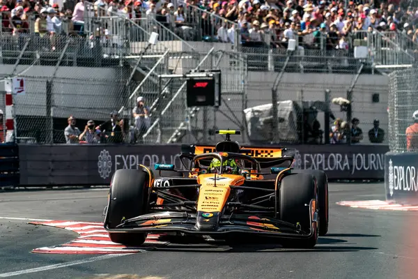 Monte Carlo, Monako Prensliği. 22-25 Mayıs 2025. Monako Grand Prix, F1 Dünya Şampiyonası. Lando Norris, Mclaren, Polonyalı.