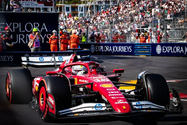 Monte Carlo, Monako Prensliği. 22-25 Mayıs 2025. Monako Grand Prix, F1 Dünya Şampiyonası. Charles Leclerc, Ferrari.