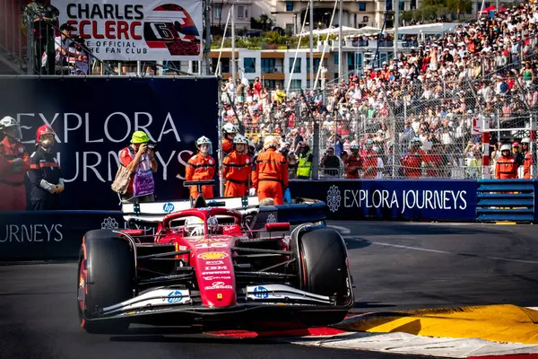 Monte Carlo, Monako Prensliği. 22-25 Mayıs 2025. Monako Grand Prix, F1 Dünya Şampiyonası. Charles Leclerc, Ferrari.