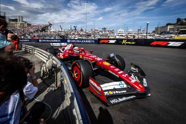 Monte Carlo, Monako Prensliği. 22-25 Mayıs 2025. Monako Grand Prix, F1 Dünya Şampiyonası. Charles Leclerc, Ferrari.