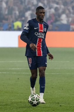 Münih, Almanya. 31 Mayıs 2025. UEFA Şampiyonlar Ligi. Son sözüm Paris Saint-Germain V. Inter Milan 5-0. Ousmane Dembele, PSG.