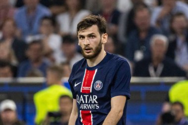 Münih, Almanya. 31 Mayıs 2025. UEFA Şampiyonlar Ligi. Son sözüm Paris Saint-Germain V. Inter Milan 5-0. Khvicha Kvaratskhelia, PSG.