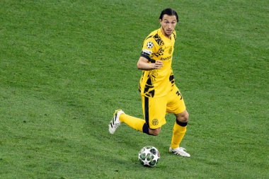 Münih, Almanya. 31 Mayıs 2025. UEFA Şampiyonlar Ligi. Son sözüm Paris Saint-Germain V. Inter Milan 5-0. Matteo Darmian, İnter.