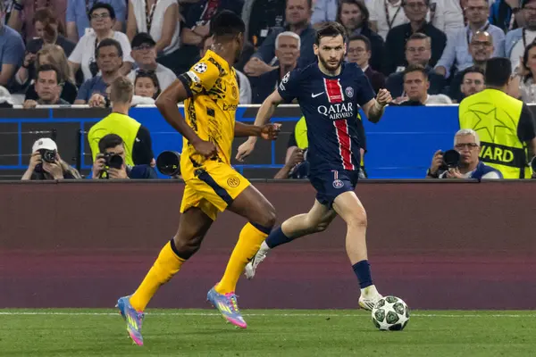 Münih, Almanya. 31 Mayıs 2025. UEFA Şampiyonlar Ligi. Son sözüm Paris Saint-Germain V. Inter Milan 5-0. Khvicha Kvaratskhelia, PSG.