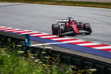 Spielberg, Avusturya. 27 Haziran 2025. FIA F1 Dünya Şampiyonası Avusturya GP 'si. Kalifiye et. Charles Leclerc, Scuderia Ferrari.