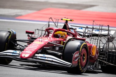 Spielberg, Avusturya. 27 Haziran 2025. FIA F1 Dünya Şampiyonası Avusturya GP 'si. Sınav günü. Lewis Hamilton, Scuderia Ferrari.