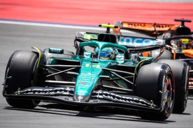 Spielberg, Avusturya. 27 Haziran 2025. FIA F1 Dünya Şampiyonası Avusturya GP 'si. Sınav günü. Fernando Alonso, Aston Martin..