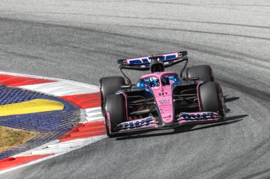 Spielberg, Avusturya. 29 Haziran 2025. FIA F1 Dünya Şampiyonası Avusturya GP 'si. Yarış günü. Pierre Gasly, Alp Dağları.