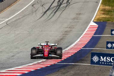 Spielberg, Avusturya. 29 Haziran 2025. FIA F1 Dünya Şampiyonası Avusturya GP 'si. Yarış günü. Charles Leclerc, Ferrari.