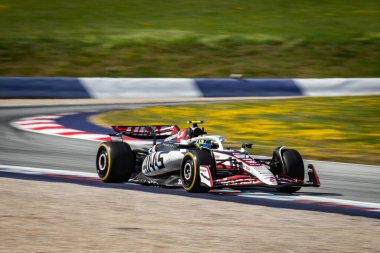 Spielberg, Avusturya. 29 Haziran 2025. FIA F1 Dünya Şampiyonası Avusturya GP 'si. Yarış günü. Oliver Bearman, Haas..