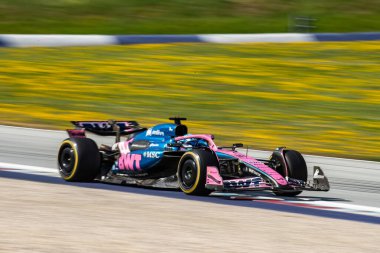 Spielberg, Avusturya. 29 Haziran 2025. FIA F1 Dünya Şampiyonası Avusturya GP 'si. Yarış günü. Pierre Gasly, Alp Dağları.