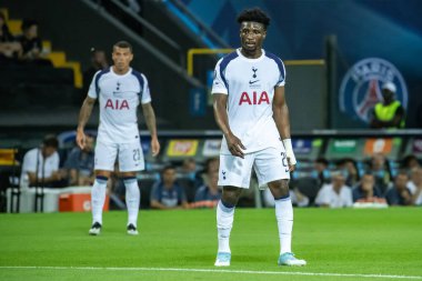 Udine, İtalya. 13 Ağustos 2025. UEFA Süper Kupası 2025. Paris Saint-Germain Tottenham Hotspur 'a karşı 4-3. Muhammed Kudus, Tottenham.