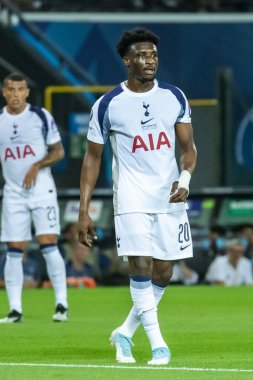 Udine, İtalya. 13 Ağustos 2025. UEFA Süper Kupası 2025. Paris Saint-Germain Tottenham Hotspur 'a karşı 4-3. Muhammed Kudus, Tottenham.