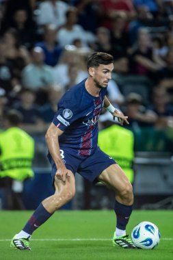 Udine, İtalya. 13 Ağustos 2025. UEFA Süper Kupası 2025. Paris Saint-Germain Tottenham Hotspur 'a karşı 4-3. Fabian Ruiz, PSG.