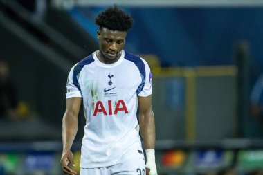 Udine, İtalya. 13 Ağustos 2025. UEFA Süper Kupası 2025. Paris Saint-Germain Tottenham Hotspur 'a karşı 4-3. Muhammed Kudus, Tottenham.