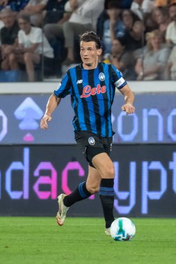 Bergamo, İtalya. 16 Ağustos 2025. Gewiss Stadyumu 'nda Bortolotti Kupası. Atalanta, Juventus 'a karşı. Marten de Roon, Atalanta.
