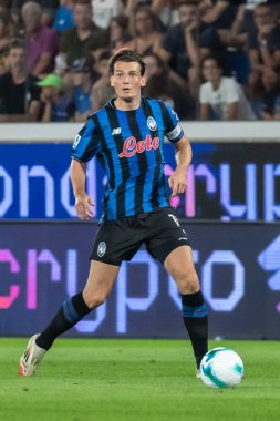 Bergamo, İtalya. 16 Ağustos 2025. Gewiss Stadyumu 'nda Bortolotti Kupası. Atalanta, Juventus 'a karşı. Marten de Roon, Atalanta.
