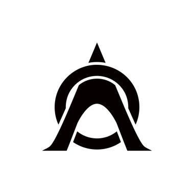 ikincisi bir havacılık uçan uçak sembolü logo tasarım vektör çizimi