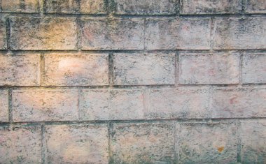 Old brick wall texture background with copy space