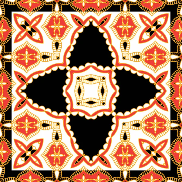 Patrón Sin Costura Ornamental Ruso Vectorial Ilustración Vectorial Puede Utilizar — Archivo Imágenes Vectoriales
