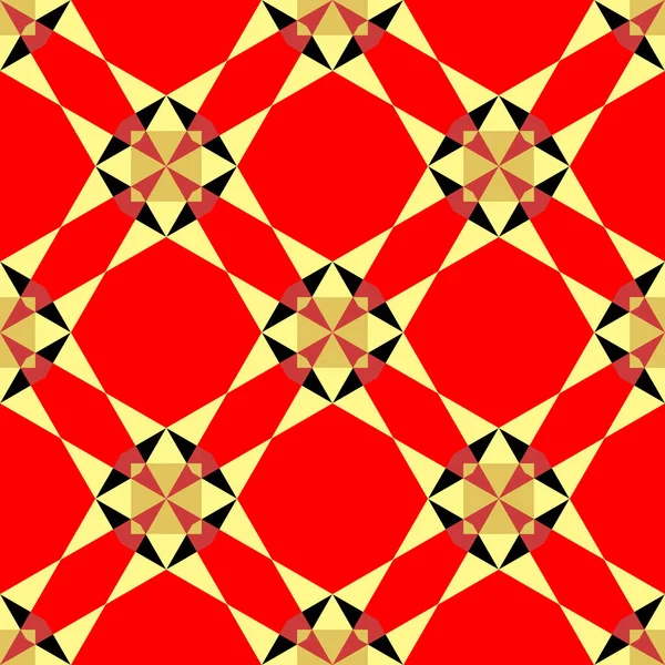 Classic Geometric Pattern Ornament Decorative Seamless Geometric Pattern Design Wallpaper — Stock Vector