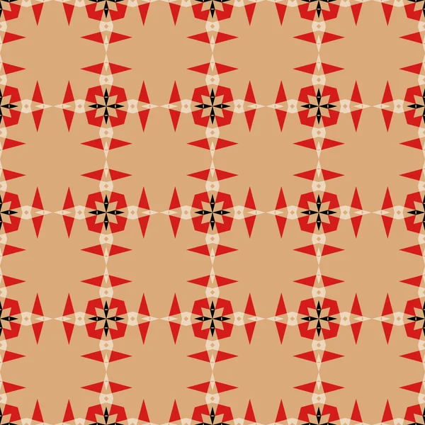 Classic Geometric Pattern Ornament Decorative Seamless Geometric Pattern Design Wallpaper — Stock Vector