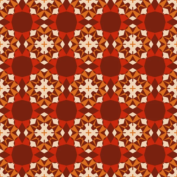 Klassisches Geometrisches Muster Ornament Dekorative Nahtlose Geometrische Muster Für Design — Stockvektor
